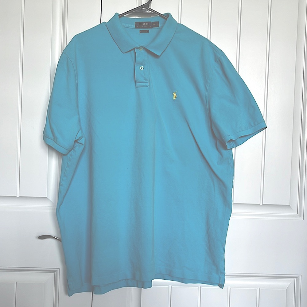 Polo Ralph Lauren Classic Fit Men’s Short Sleeve Polo 2 Button Placket size XXL